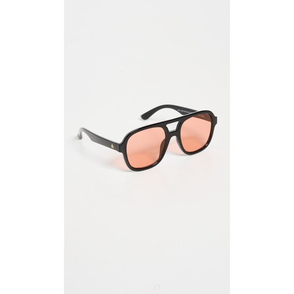 AIRE Whirlpool Sunglasses in Black & Tan Tint Unisex Sunnies main image 8